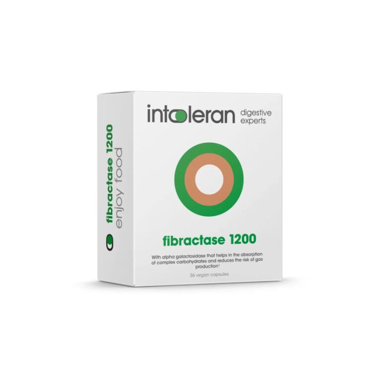 Intoleran Fibractase 1200 36 kapsula