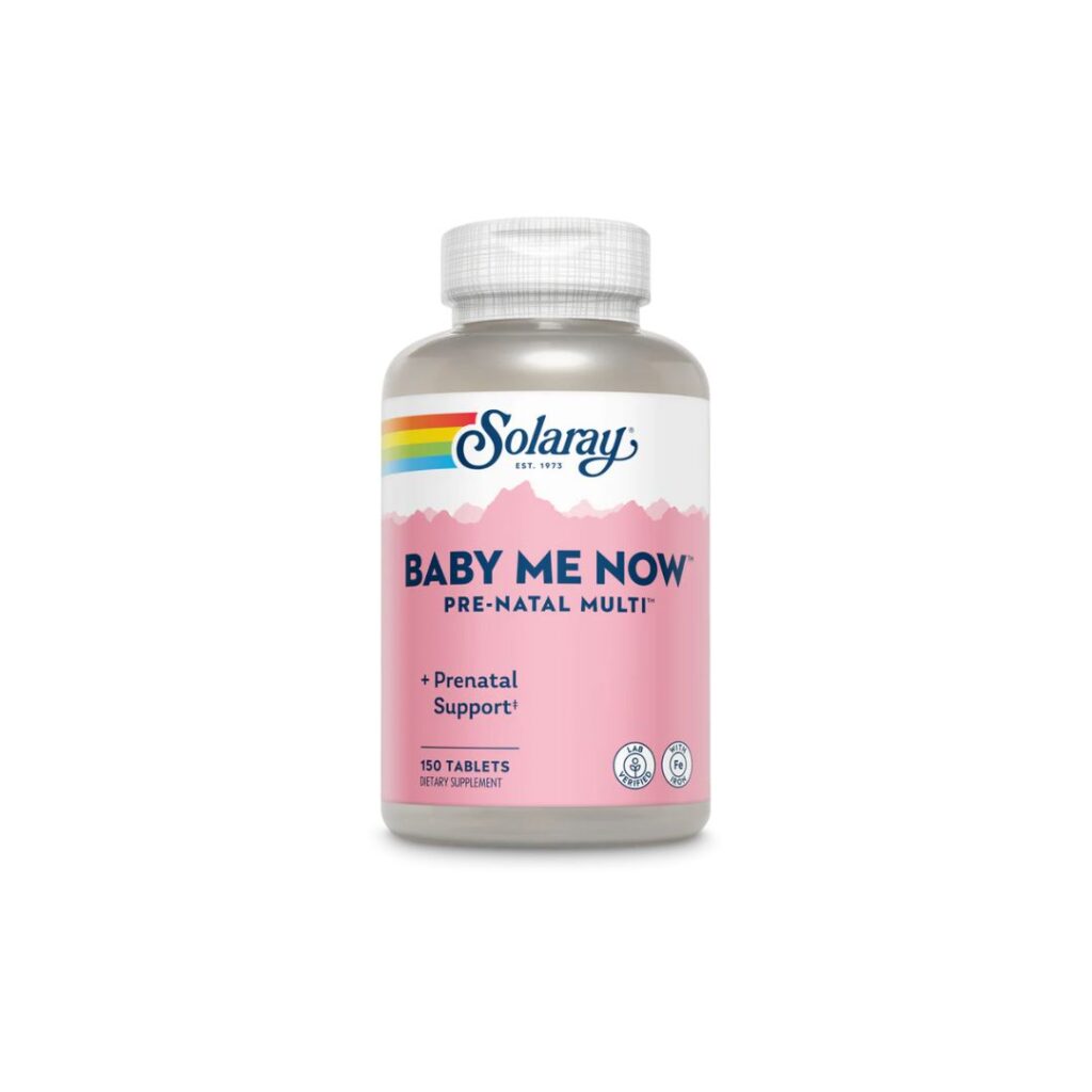 Solaray Baby Me Now Prenatalni Multivitamin 150 tableta