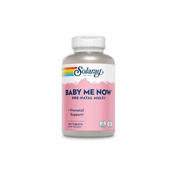 Solaray Baby Me Now Prenatalni Multivitamin 150 tableta