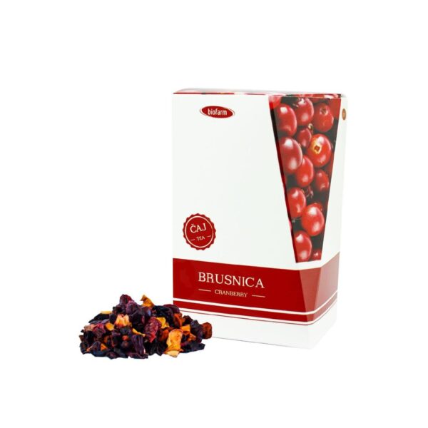 biofarm Brusnica čaj 80 g