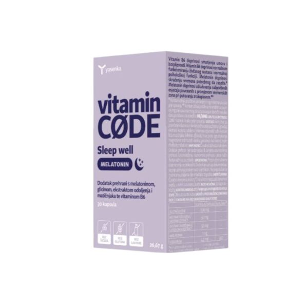 yasenka vitamin CODE Sleep well Melatonin
