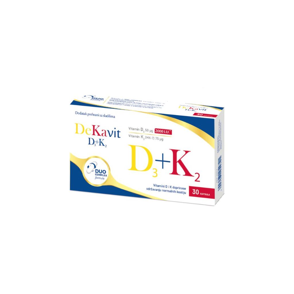 DeKavit D3+K2 30 kapsula