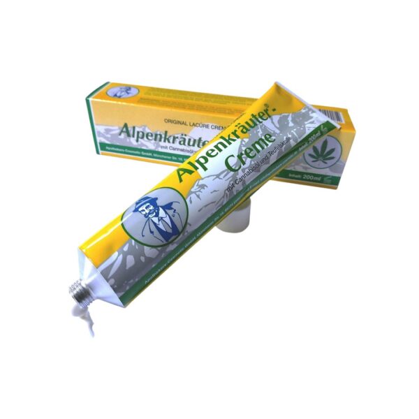 Krema od alpskog bilja s uljem kanabisa i vražjom kandžom 200 ml