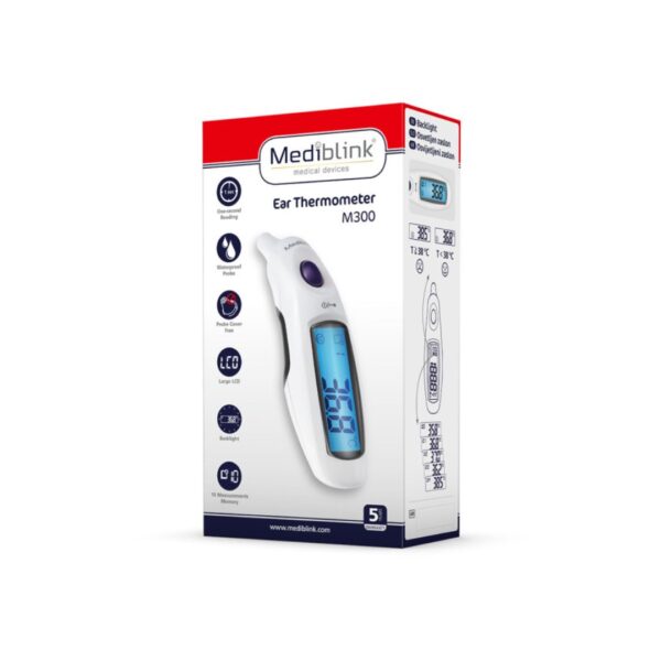 MEDIBLINK Ušni termometar M300