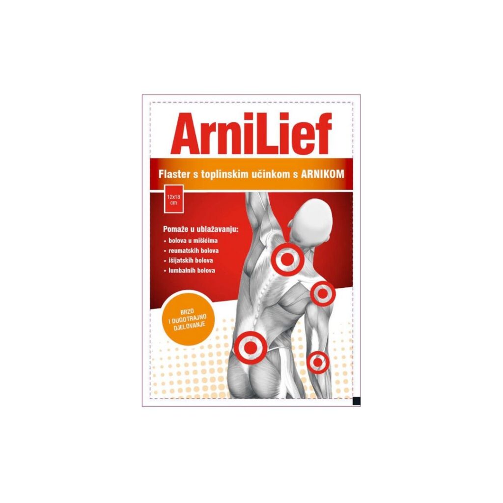 Propharma Arnilief flaster s toplinskim učinkom s arnikom