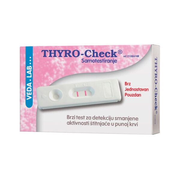 THYRO Check Brzi test za detekciju smanjene aktivnosti štitnjače u punoj krvi