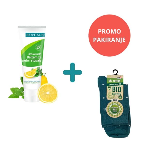 BIOVITALIS Promo Paket za njegu stopala