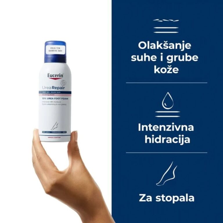Eucerin UreaRepair Pjena za stopala sa 10% ureje 150 ml