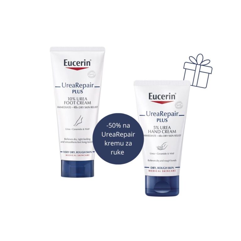 Eucerin UreaRepair krema za njegu stopala + krema za ruke PROMO pakiranje