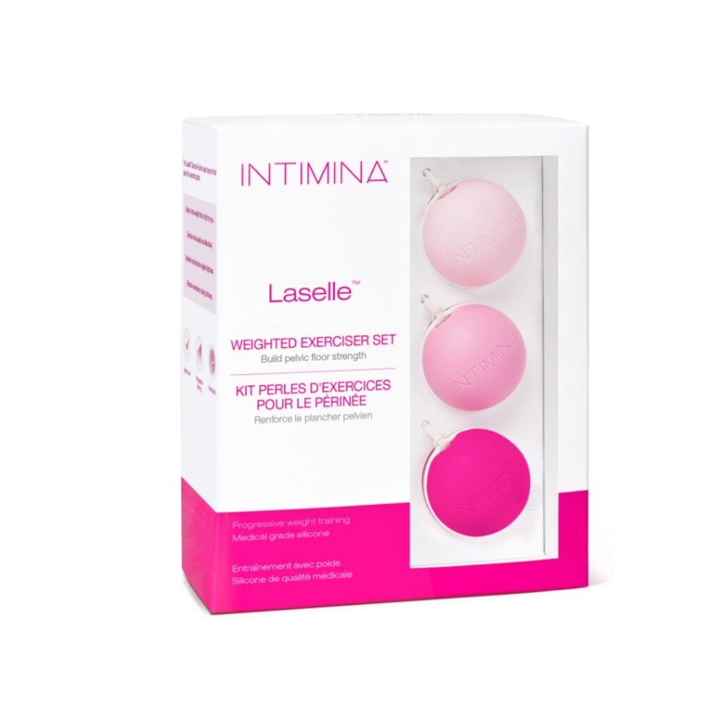 INTIMINA Laselle komplet utega za vježbanje mišića zdjeličnog dna 3 utega