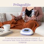 Lansinoh 2u1 električna punjiva pumpa za izdajanje (3)