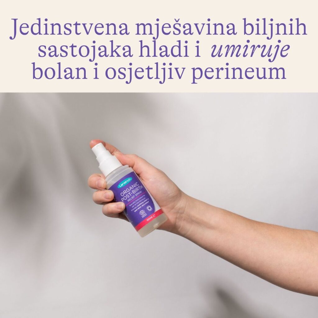 Lansinoh Organski sprej za ublažavanje boli nakon poroda 100 ml (2)