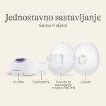 Lansinoh Prijenosna pumpa za izdajanje (8)