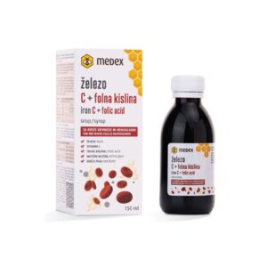 Medex Željezo C + folna kiselina sirup 150ml Medex Željezo C + folna kiselina sirup 150ml