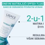 URIAGE HYSEAC emulzija SPF 50+ za masnu i mješovitu kožu lica 50ml (3)