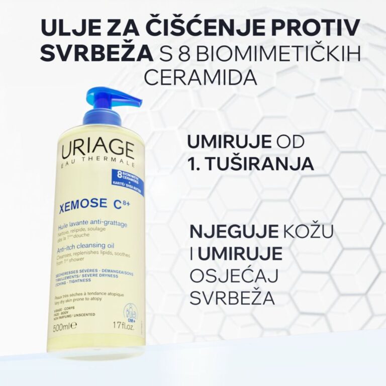 URIAGE XEMOSE C8+ ulje za tuširanje 500 ml (2)