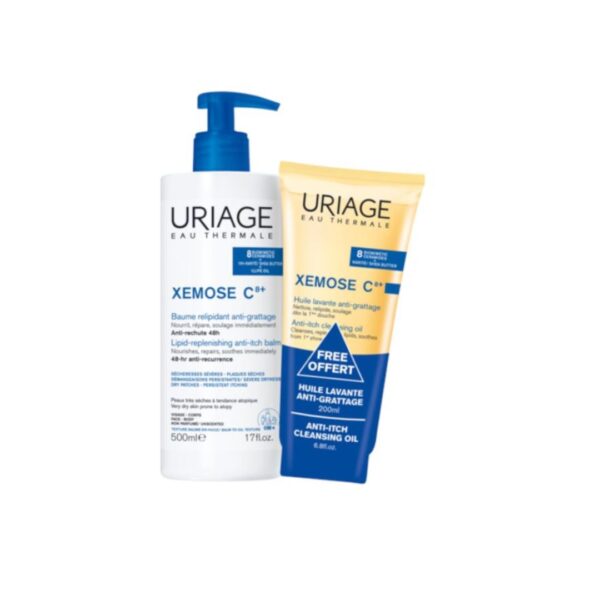 URIAGE XEMOSE C8+ uljni balzam + URIAGE XEMOSE C8+ ulje