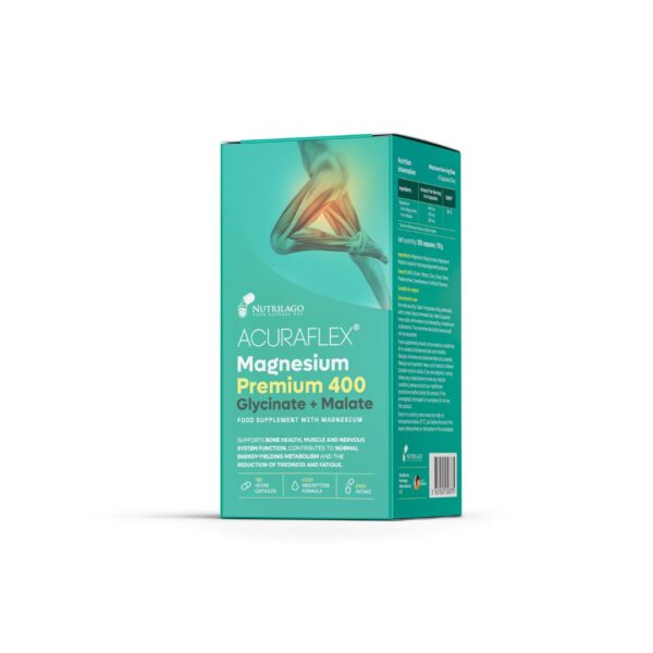 NUTRILAGO ACURAFLEX Magnesium Premium 400 100 kapsula