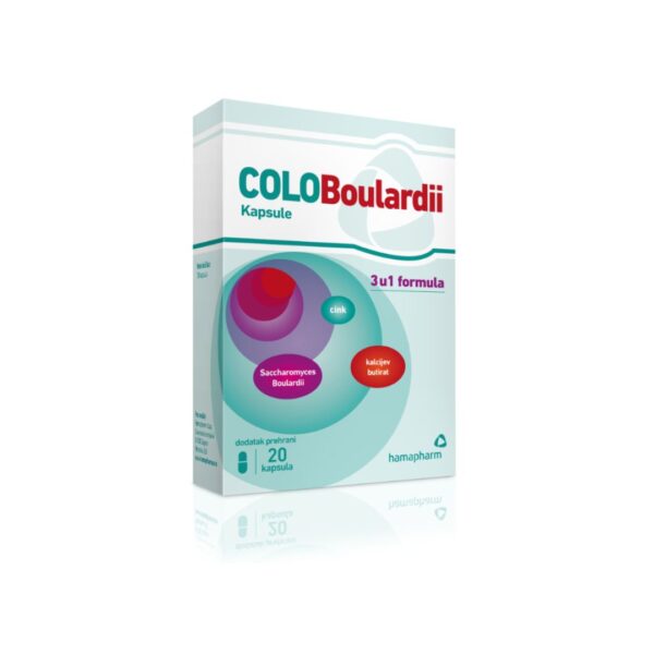hamapharm ColoBoulardii 20 kapsula