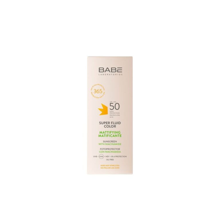 BABE Mattifying Super Fluid Color Sunscreen SPF50 50 ml