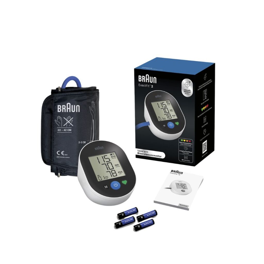 BRAUN ExactFit 2 tlakomjer za nadlakticu (1)