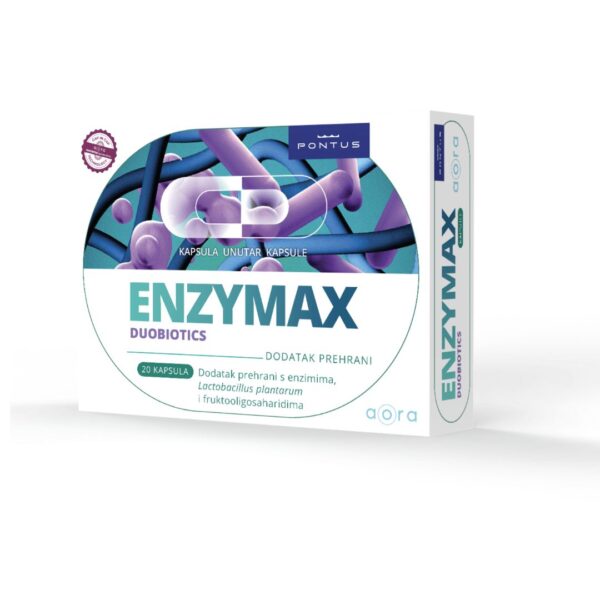 ENZYMAX DuoBiotics 20 kapsula
