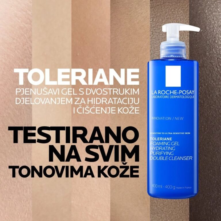 LA ROCHE POSAY TOLERIANE Pjenušavi gel 400 ml (7)