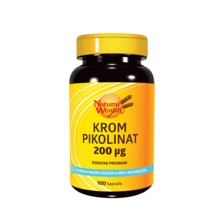 Natural Wealth Krom pikolinat 200 μg 100 kapsula