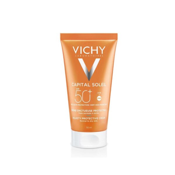 VICHY Capital Soleil Baršunasta krema za zaštitu od sunca SPF50+ 50 ml (1)