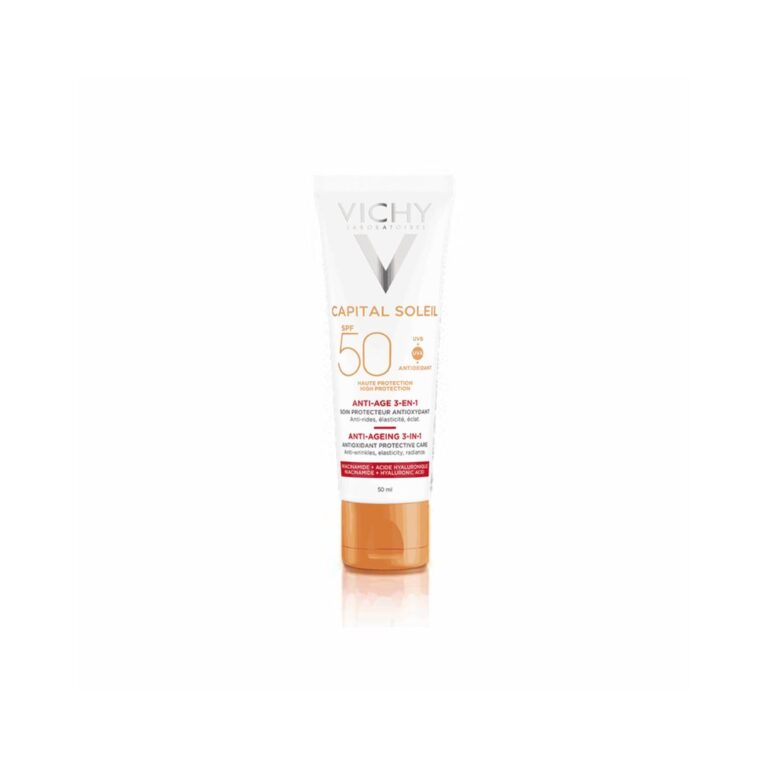 VICHY Capital Soleil Krema za zaštitu od sunca s Anti age efektom SPF50+ 50 ml (1)