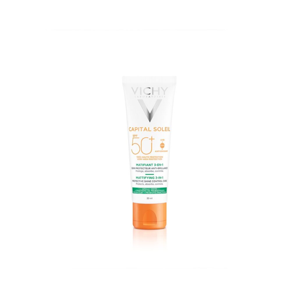 VICHY Capital Soleil Matirajuća njega 3u1 SPF50+ 50 ml (1)