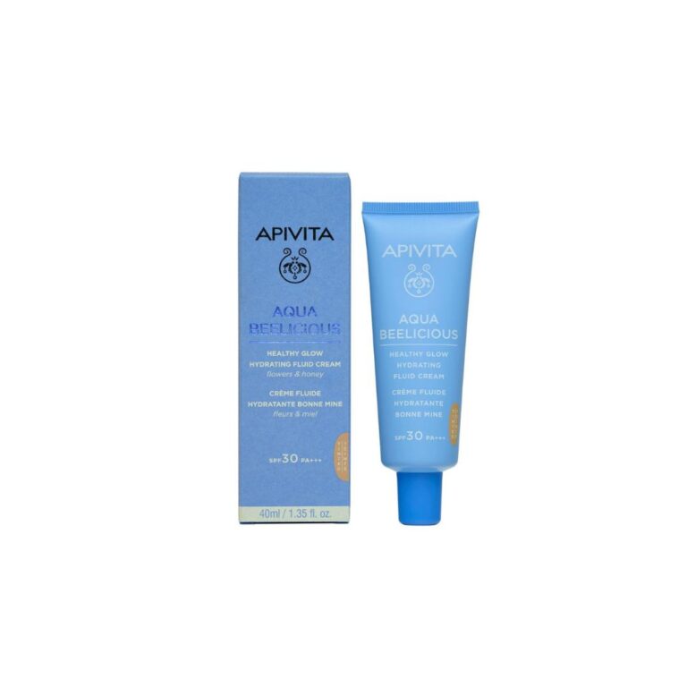 APIVITA AQUA BEELICIOUS hidratantna obojena krema SPF30 40 ml