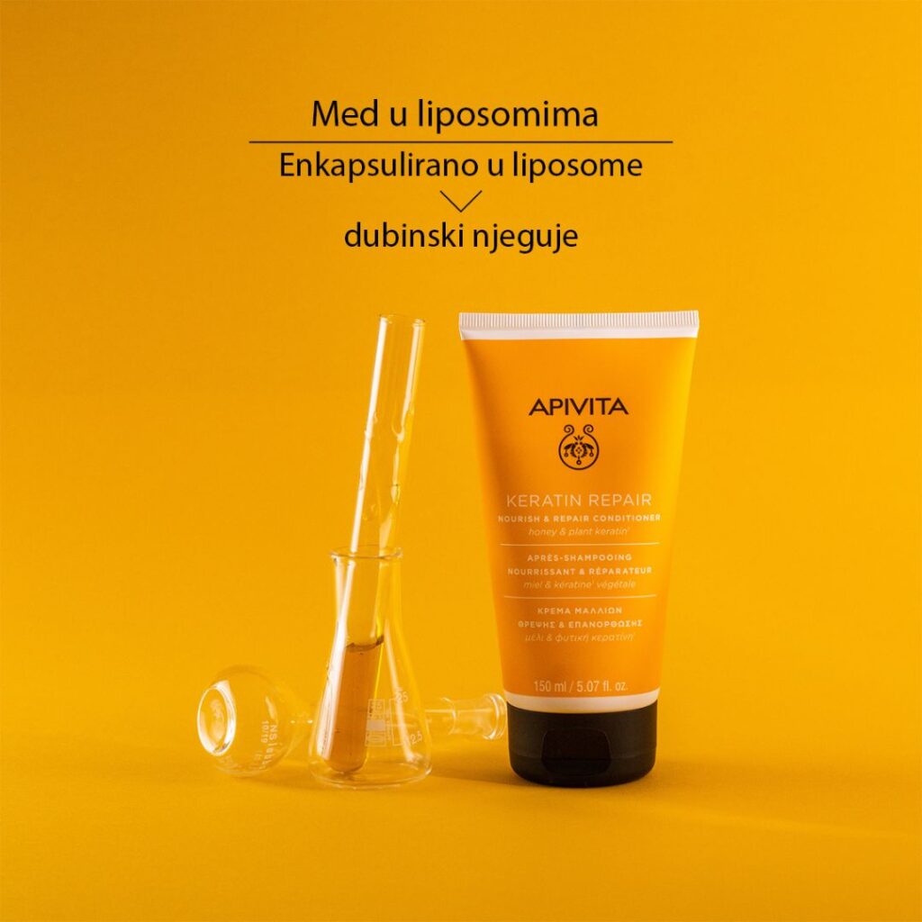 APIVITA Regenerator za suhu i oštećenu kosu s keratinom 150 ml (5)