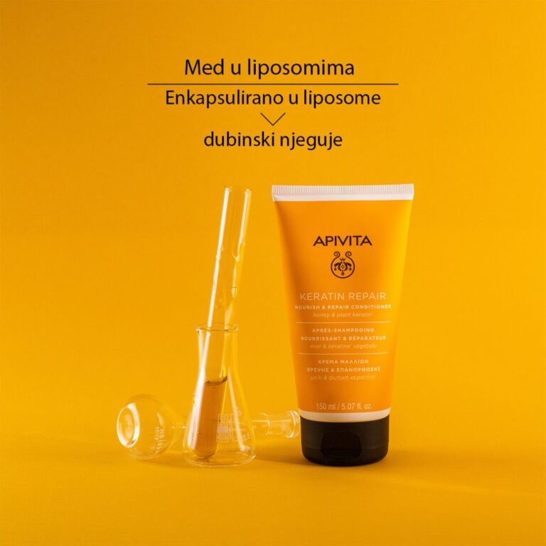 APIVITA Regenerator za suhu i oštećenu kosu s keratinom 150 ml (5)