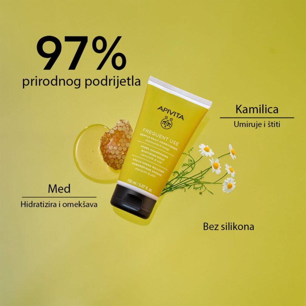 APIVITA Regenerator za svakodnevnu upotrebu za sve tipove kose 150 ml (3)