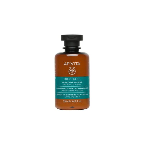 APIVITA Šampon za masnu kosu i vlasište 250 ml (1)