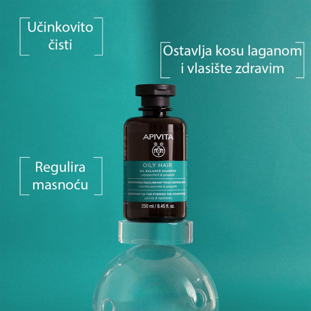 APIVITA Šampon za masnu kosu i vlasište 250 ml (4)