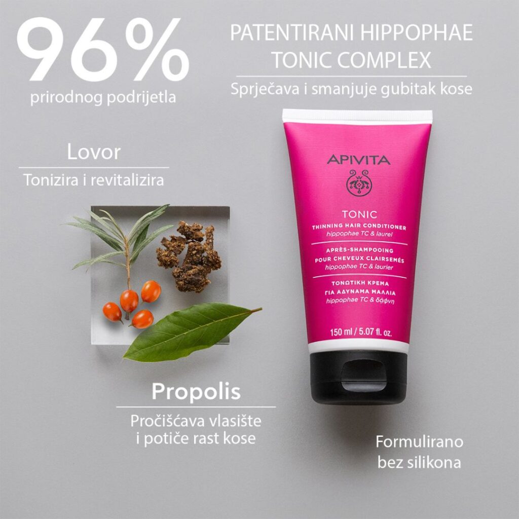 APIVITA Tonik regenerator za tanku kosu 150 ml (6)