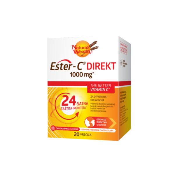 Natural Wealth Ester C 1000 mg direkt 20 vrećica
