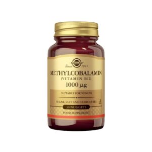 SOLGAR Methylcobalamin (Vitamin B12) 1000 µg 30 sublingvalnih tableta
