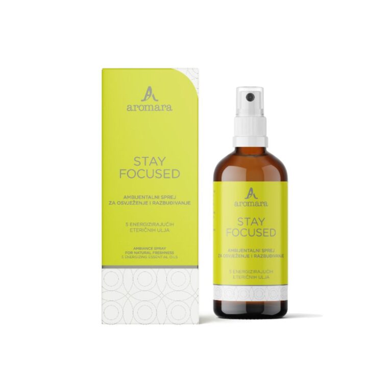 aromara STAY FOCUSED ambijentalni sprej 100 ml