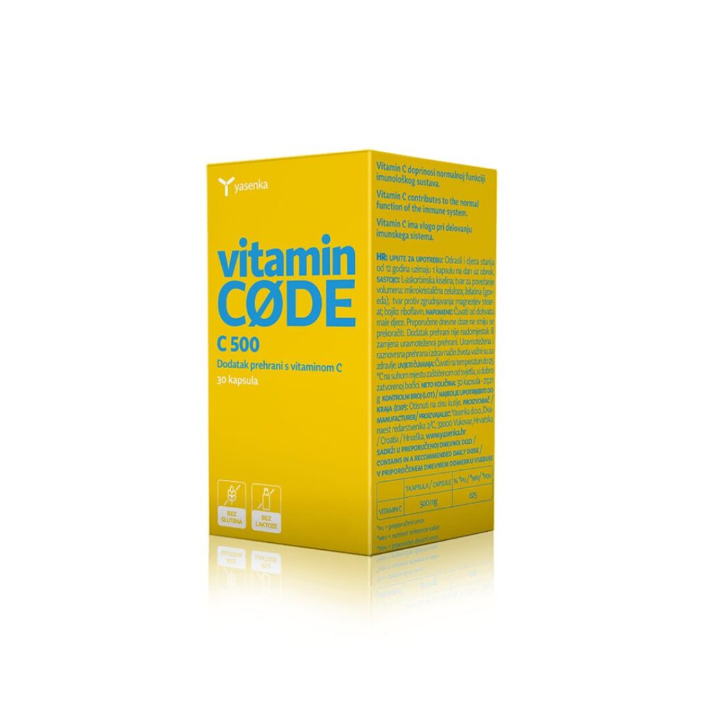 yasenka vitamin CODE C 500 30 kapsula (1)